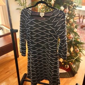 Size 8 charcoal grey winter dress